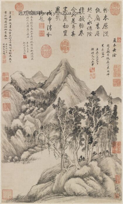 清王翚画夏木垂阴轴.jpg