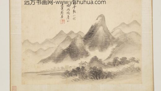清王翚画山水册云山图.jpg