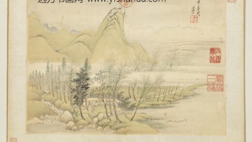 清王翚画山水册仿惠崇早春图.jpg