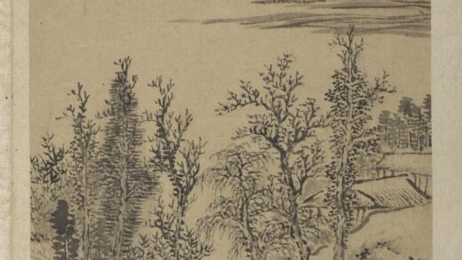 清王翚画山水册湖滨林屋.jpg