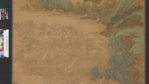 清王翚蛟门晓发图轴.jpg