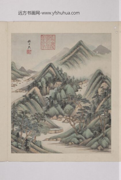 清王鉴仿古山水册仿黄公望山水.jpg