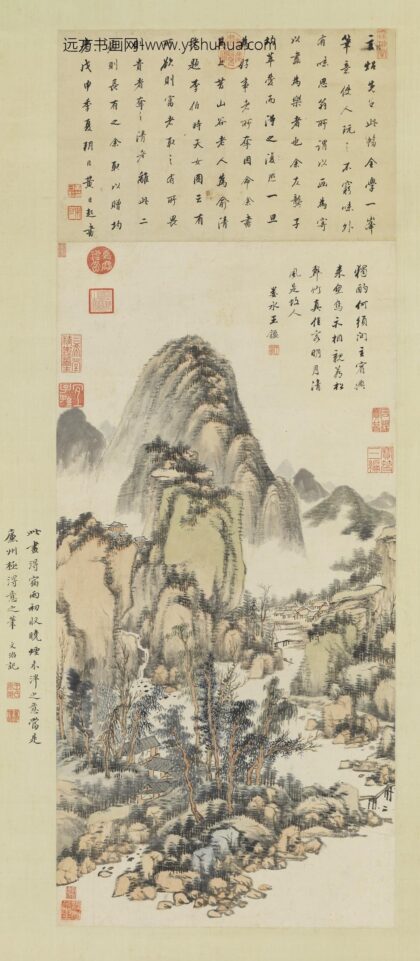 清王鉴仿黄公望山水轴.jpg