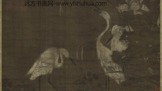 五代徐熙荷花鹭鸶轴五代徐熙荷花鹭鸶轴.jpg