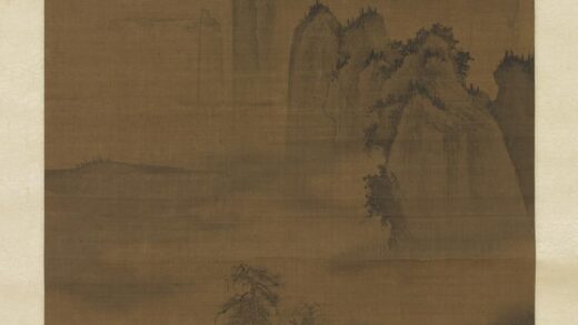 元朱德润烟岚秋涧轴.jpg