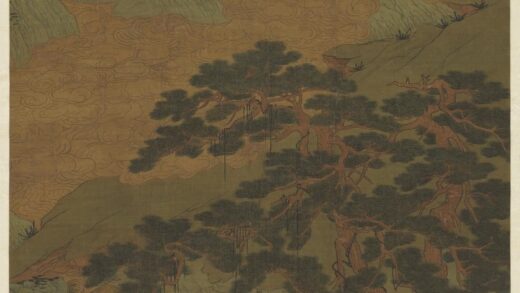 元赵孟俯松阴高士图轴.jpg