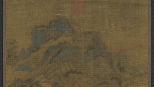 元赵孟俯溪山仙馆轴.jpg