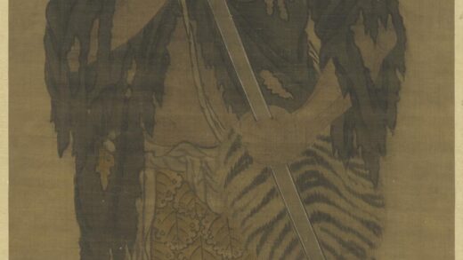 元颜辉画寒山子轴.jpg