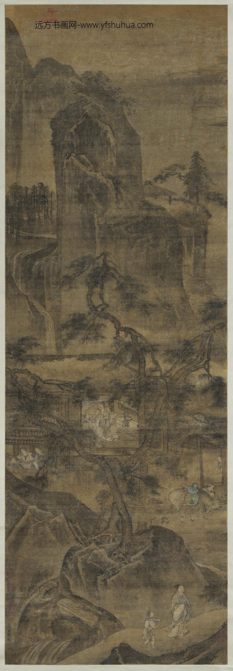 宋夏珪山居图轴宋夏珪山居图轴