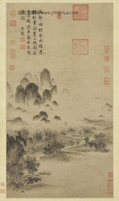 宋徽宗溪山秋色图轴.jpg