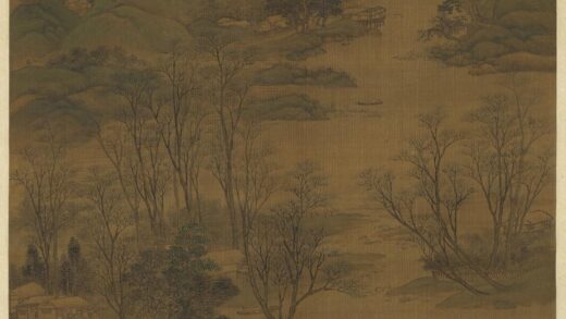 宋赵令穰水村图轴.jpg