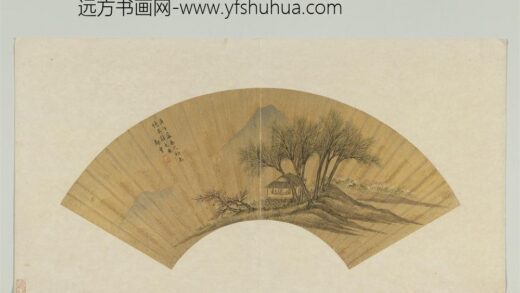 披熏集古册明郑重画闲窗对语.jpg