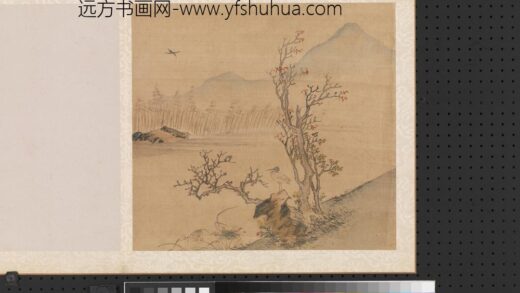 明周之冕写生册残荷秋鹭.jpg