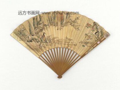 明周之冕画山梁飞雉成扇 1.jpg