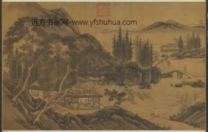 明周臣松窗对奕图轴.jpg