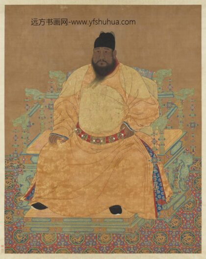 明宣宗坐像（一）轴.jpg