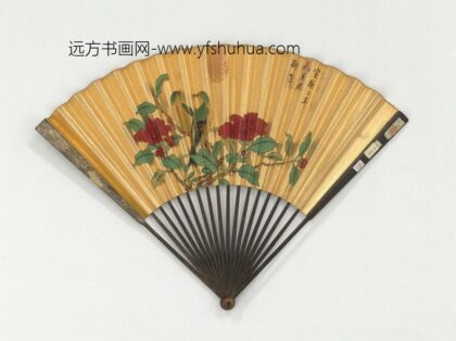 明宣宗御笔花鸟成扇 1.jpg