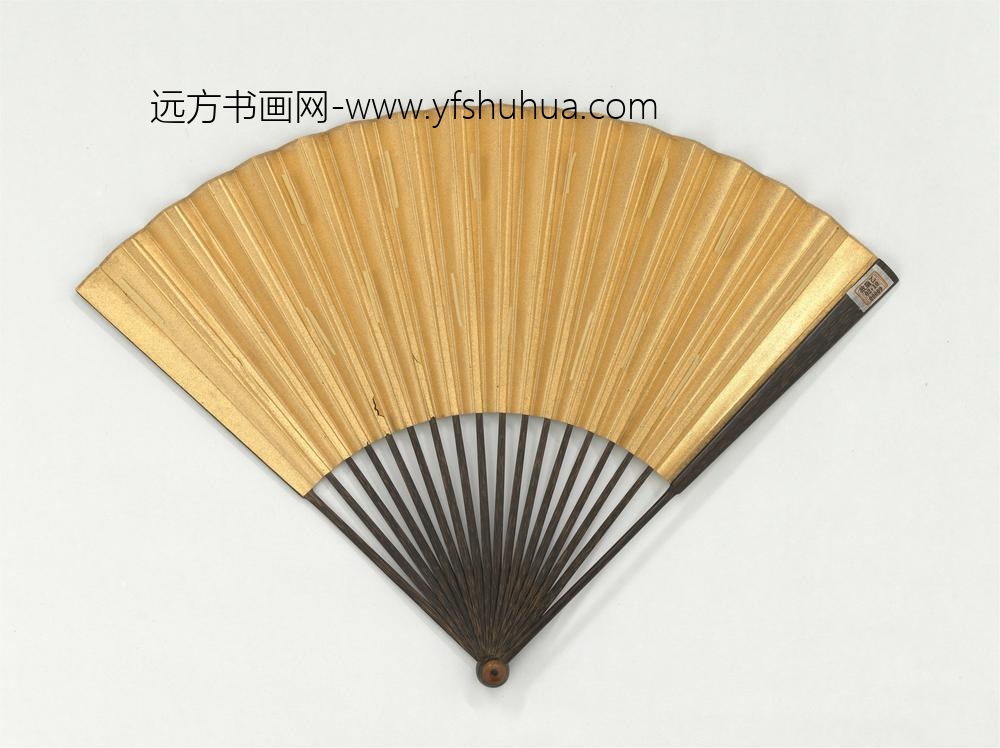 明宣宗御笔花鸟成扇