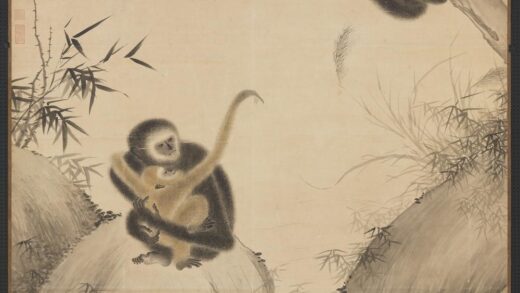 明宣宗戏猿图轴.jpg