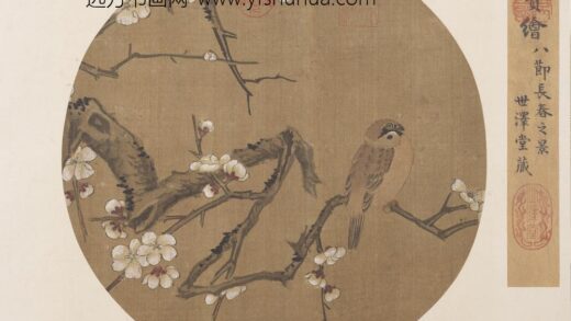 明宣德宝绘册梅花麻雀.jpg