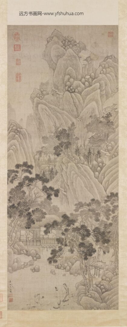 明尤求山水人物轴.jpg