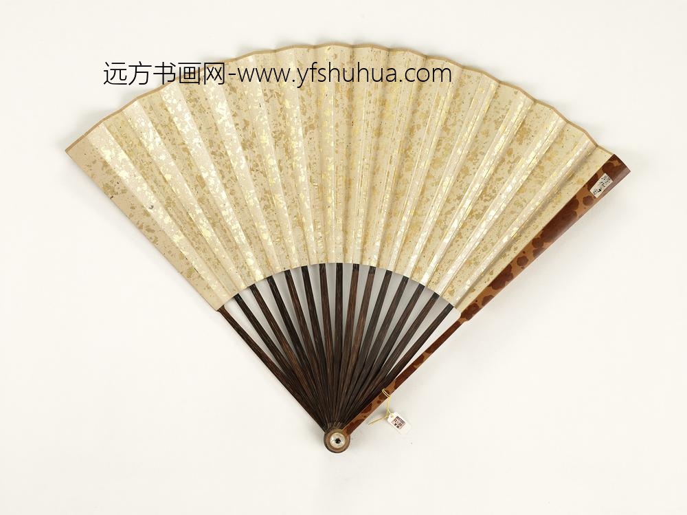 明张复画枫林成扇-