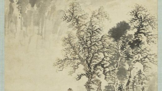 明张宏画山水轴.jpg