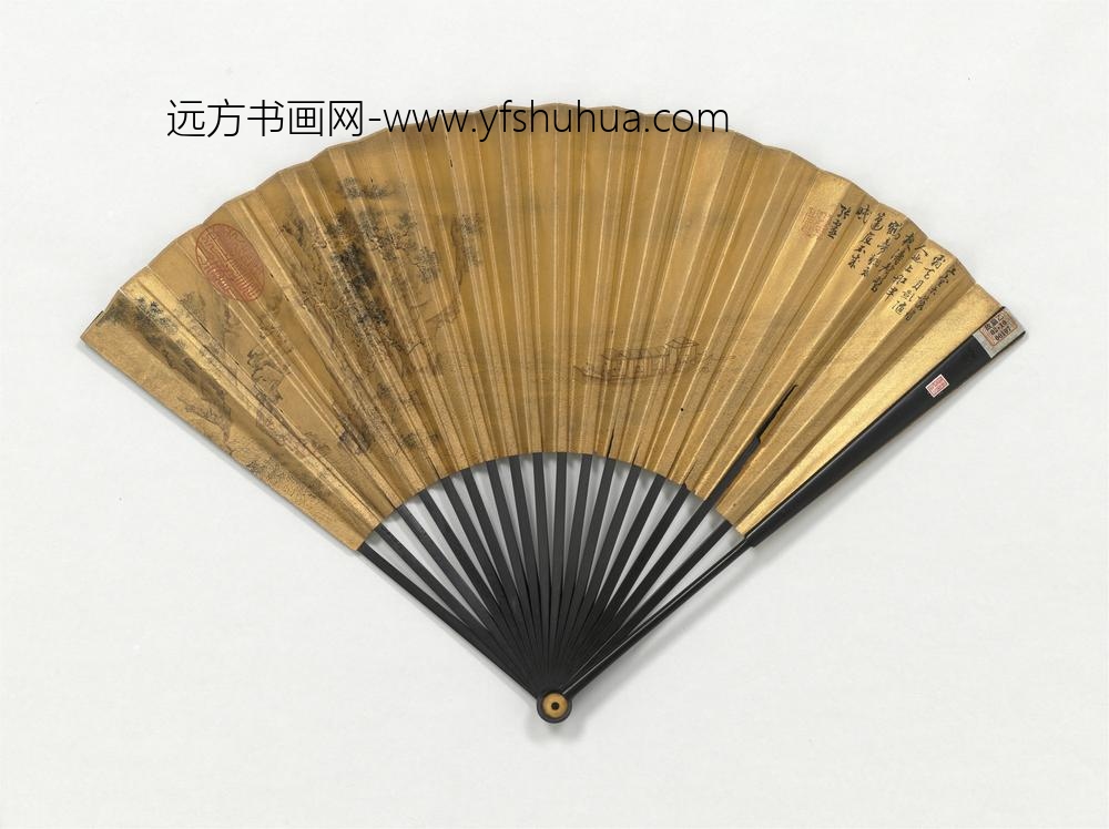 明张灵赤壁成扇