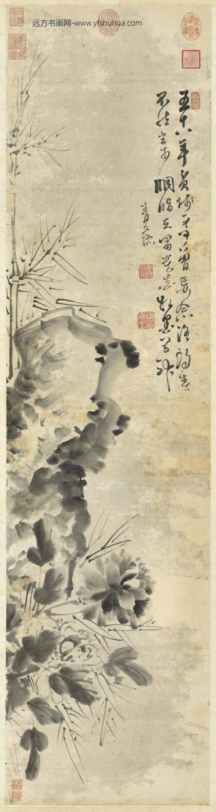 明徐渭牡丹轴.jpg