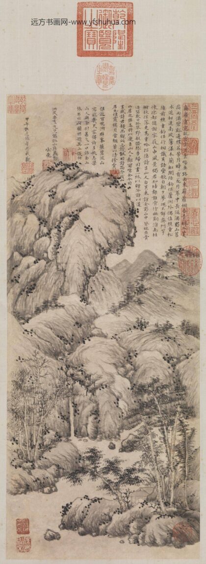 明徐贲蜀山图轴.jpg
