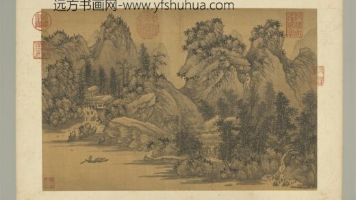 明谢时臣画山水册山中人家.jpg
