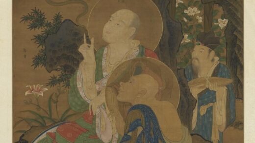 明郑重一指华严图轴.jpg