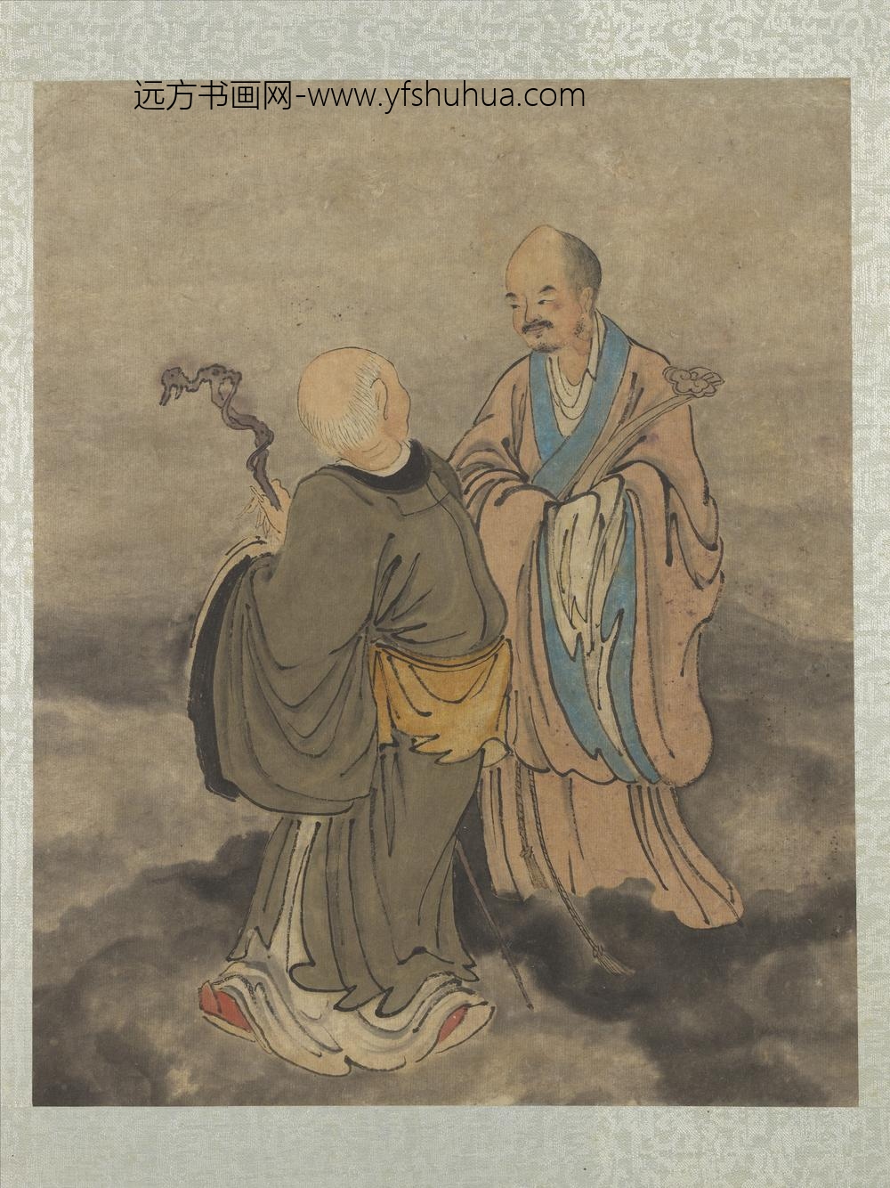 明郑重十八应真像册应真像（一）