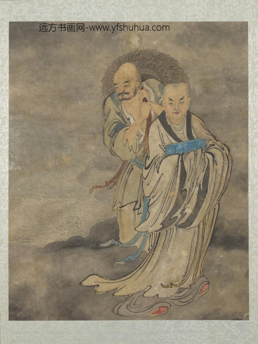 明郑重十八应真像册应真像（三）