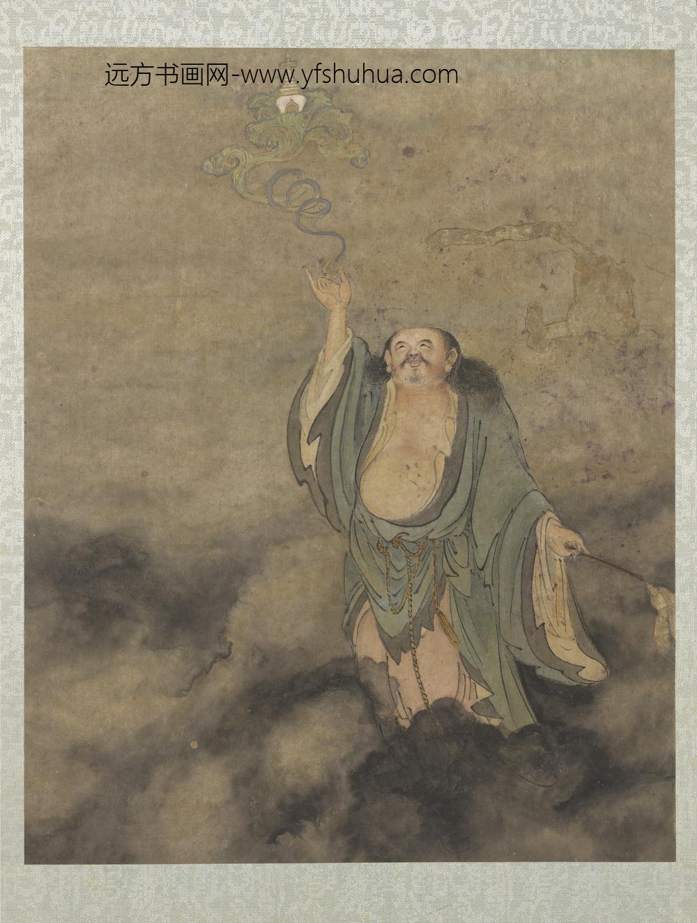 明郑重十八应真像册应真像（六）