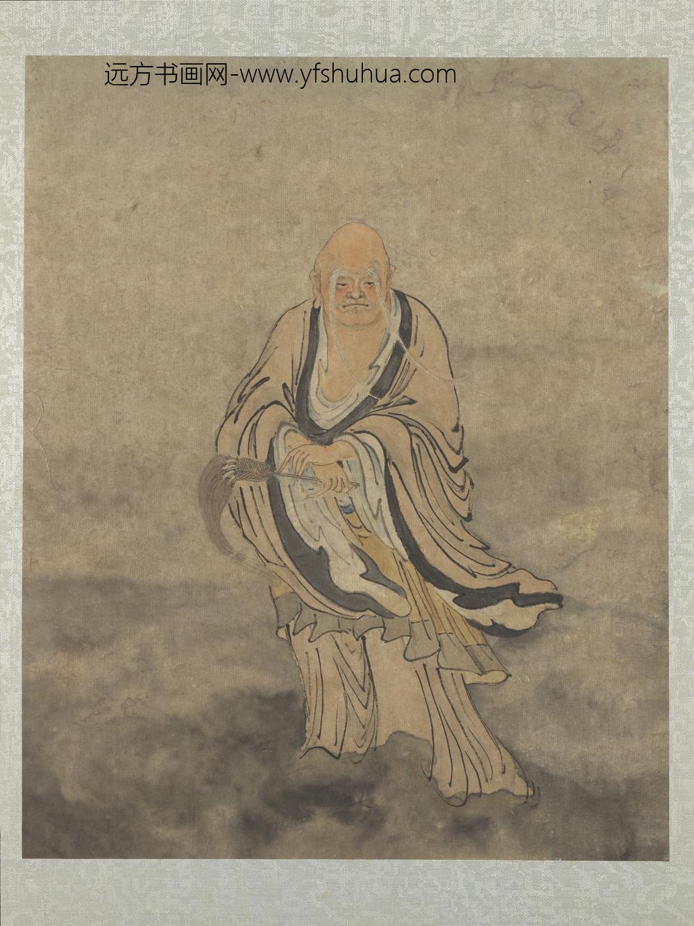明郑重十八应真像册应真像（四）