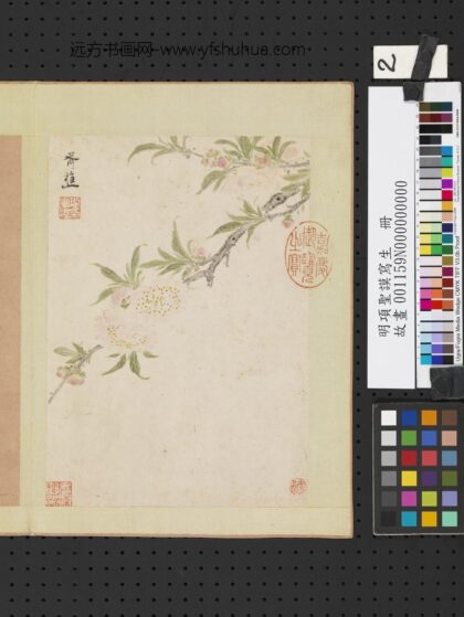 明项圣谟写生册碧桃花.jpg