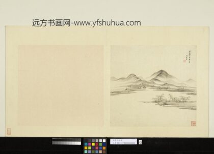 明项圣谟山水册柳堤平远.jpg
