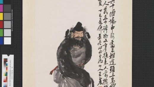 民国王震钟馗轴.jpg