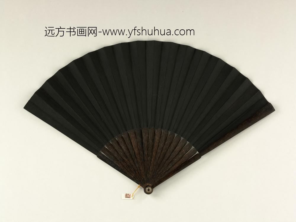 清于敏中书乾隆御制两朱阁等乐府诗二首成扇-