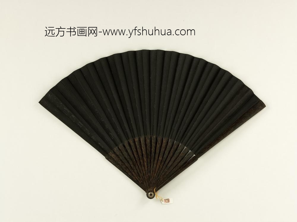 清于敏中书乾隆御制咏夜合花成扇