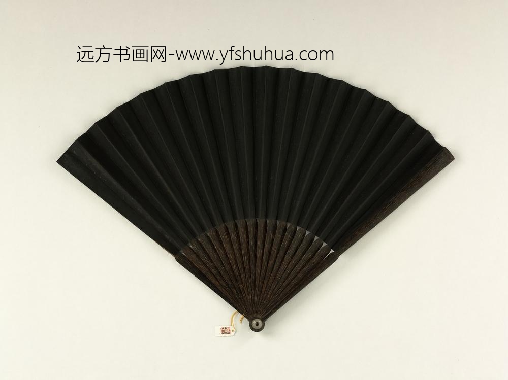 清于敏中书乾隆御制咏荷诗四首成扇