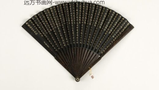 清于敏中书乾隆御制塔山西面记成扇 1.jpg