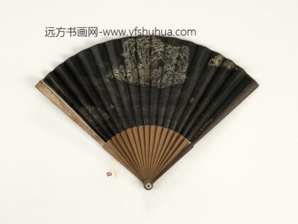 清于敏中书乾隆御制江月诗方琮画山水成扇 1.jpg