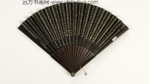 清于敏中书乾隆御制胡旋女等乐府诗二首成扇 1.jpg
