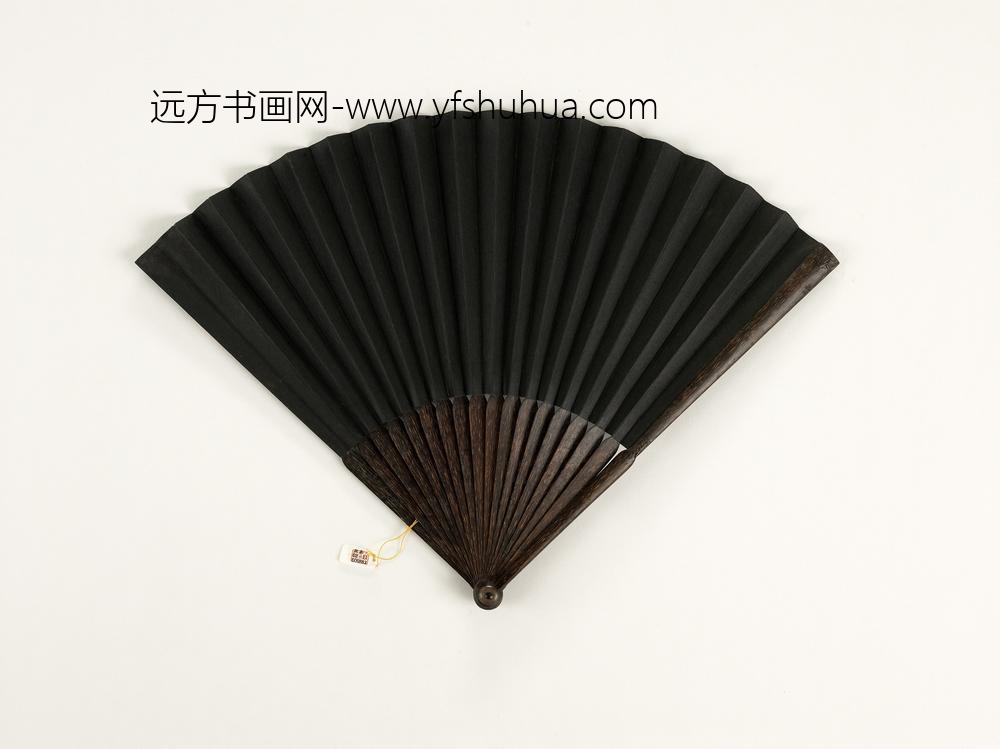 清于敏中书乾隆御制题毛晃禹贡指南等四库全书诗二首成扇-