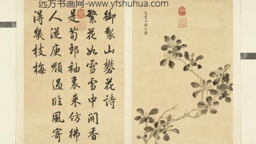 清余省画墨妙珠林（子）册大寒三候山矾.jpg