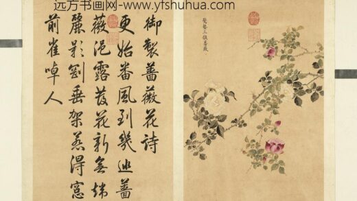 清余省画墨妙珠林（子）册惊蛰三候蔷薇.jpg