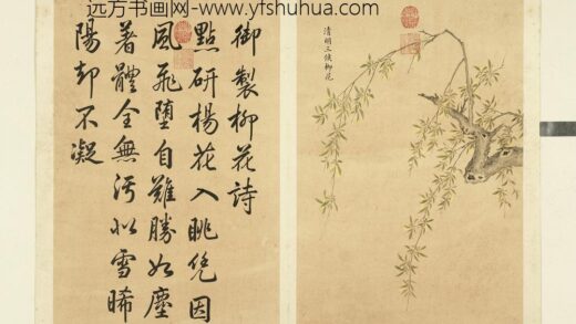 清余省画墨妙珠林（子）册清明三候柳花.jpg