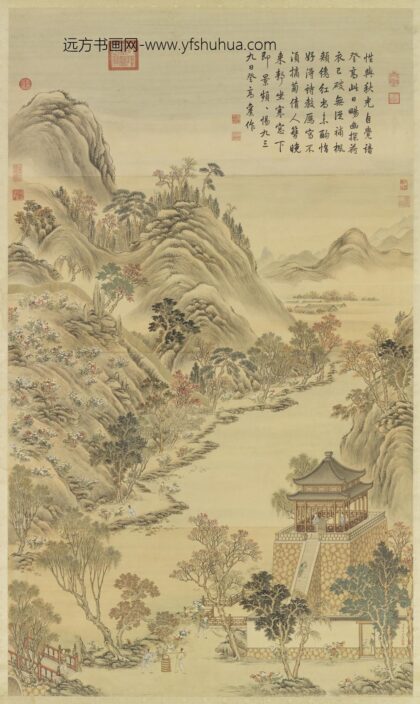 清余省绘无射戒寒轴.jpg